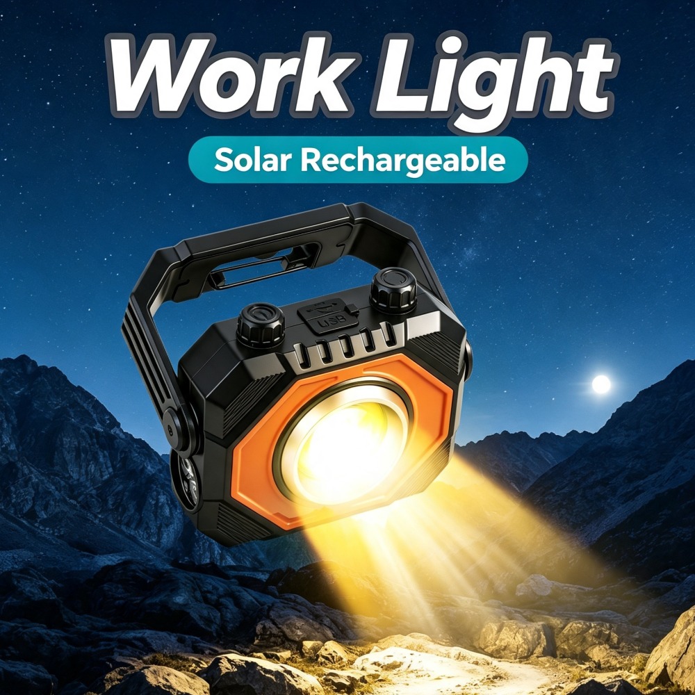 Outdoor Lighting Repair - New Multifunctional COB Work Light Solar