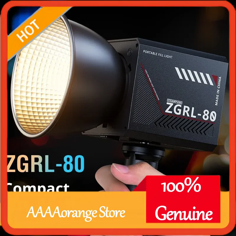 Outdoor Lighting In Photography - ZGRL80 80W COB LED Video Light