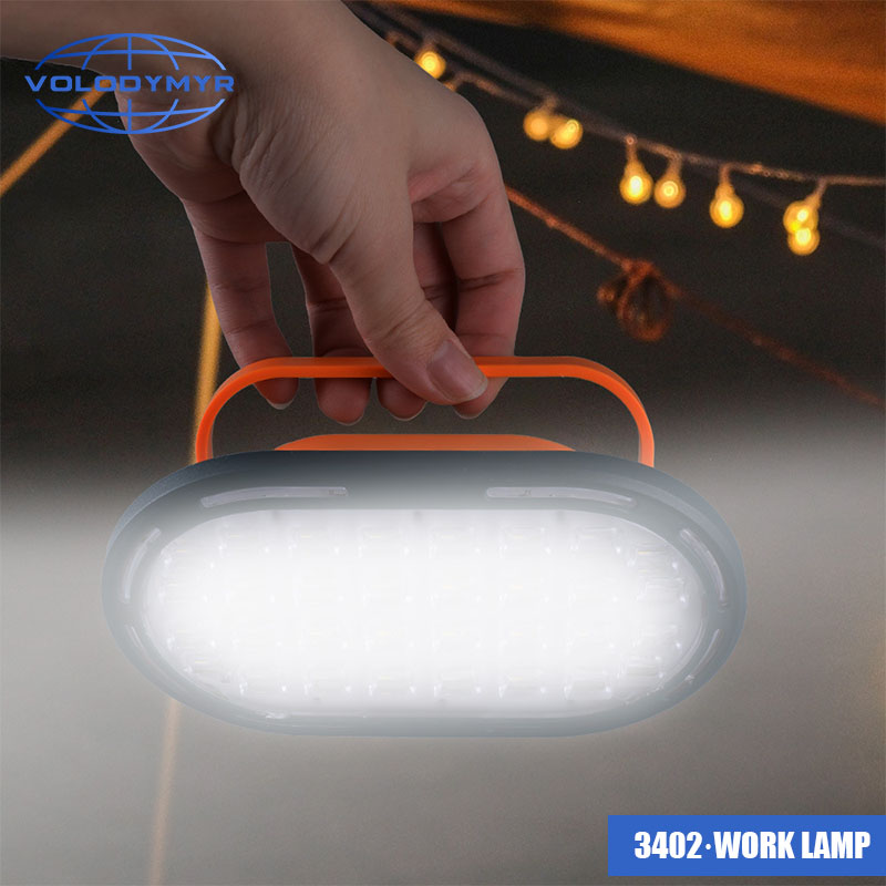 Outdoor Lighting Repair - VOLODYMYR Outdoor Camping Solar Rechargeable Floodlight