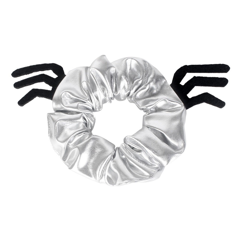 Outdoor Lighting Halloween - High Elastic Halloween Scrunchies Gold /