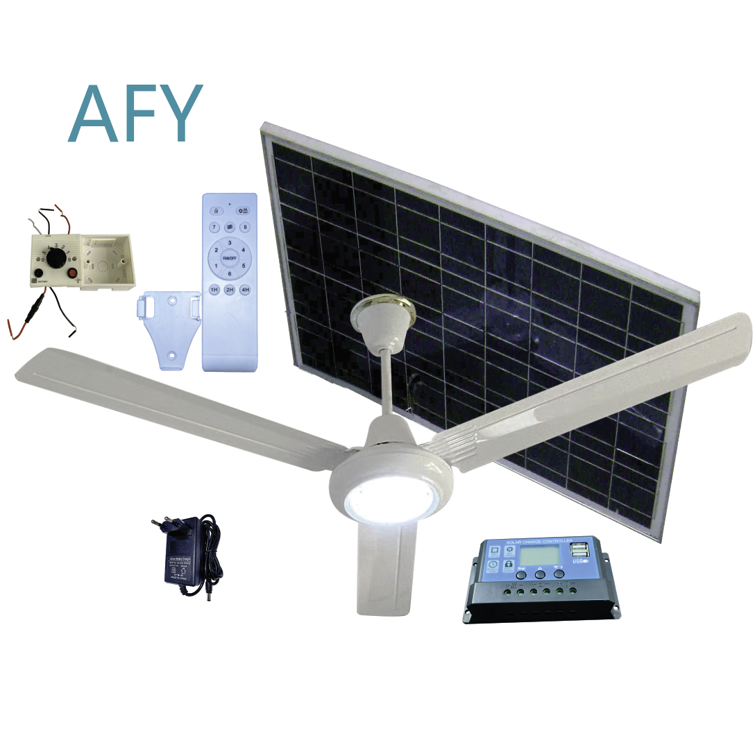 ACDC 56 12V Solar Fan for DC C - đánh giá và giá Outdoor Lighting Warehouse