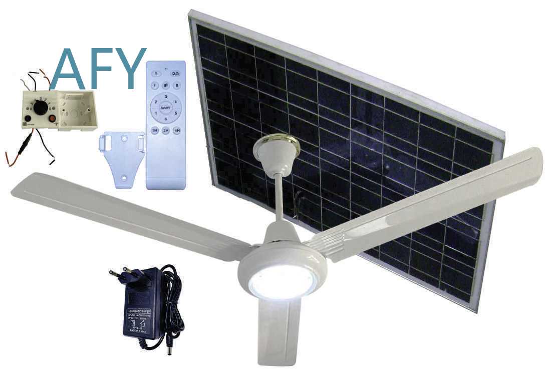 ACDC 56 12V Solar Fan for DC C - đánh giá và giá Outdoor Lighting Warehouse