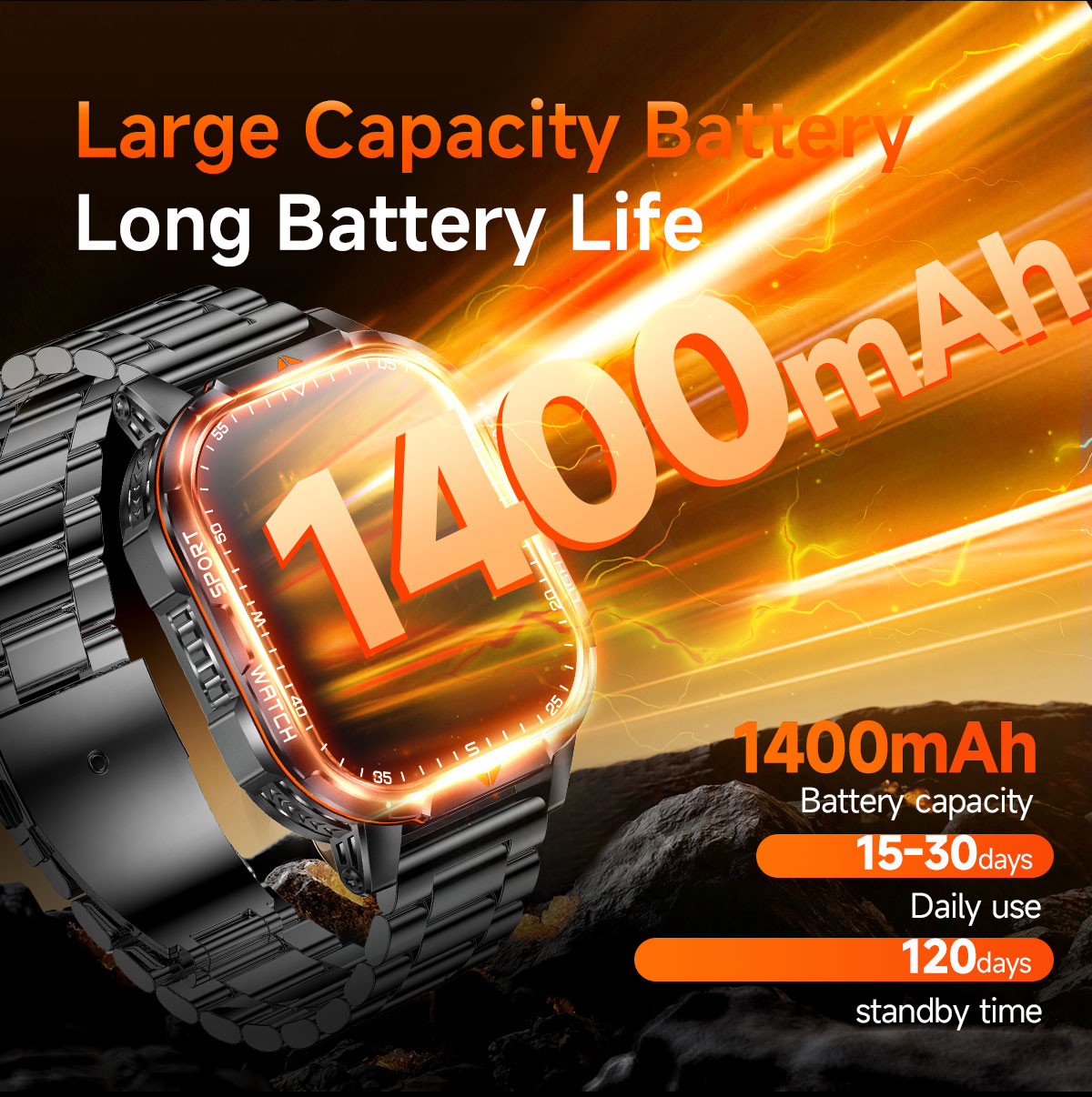 2026 New 1400mAh Super Large B - đánh giá và giá Outdoor Lighting Japanese