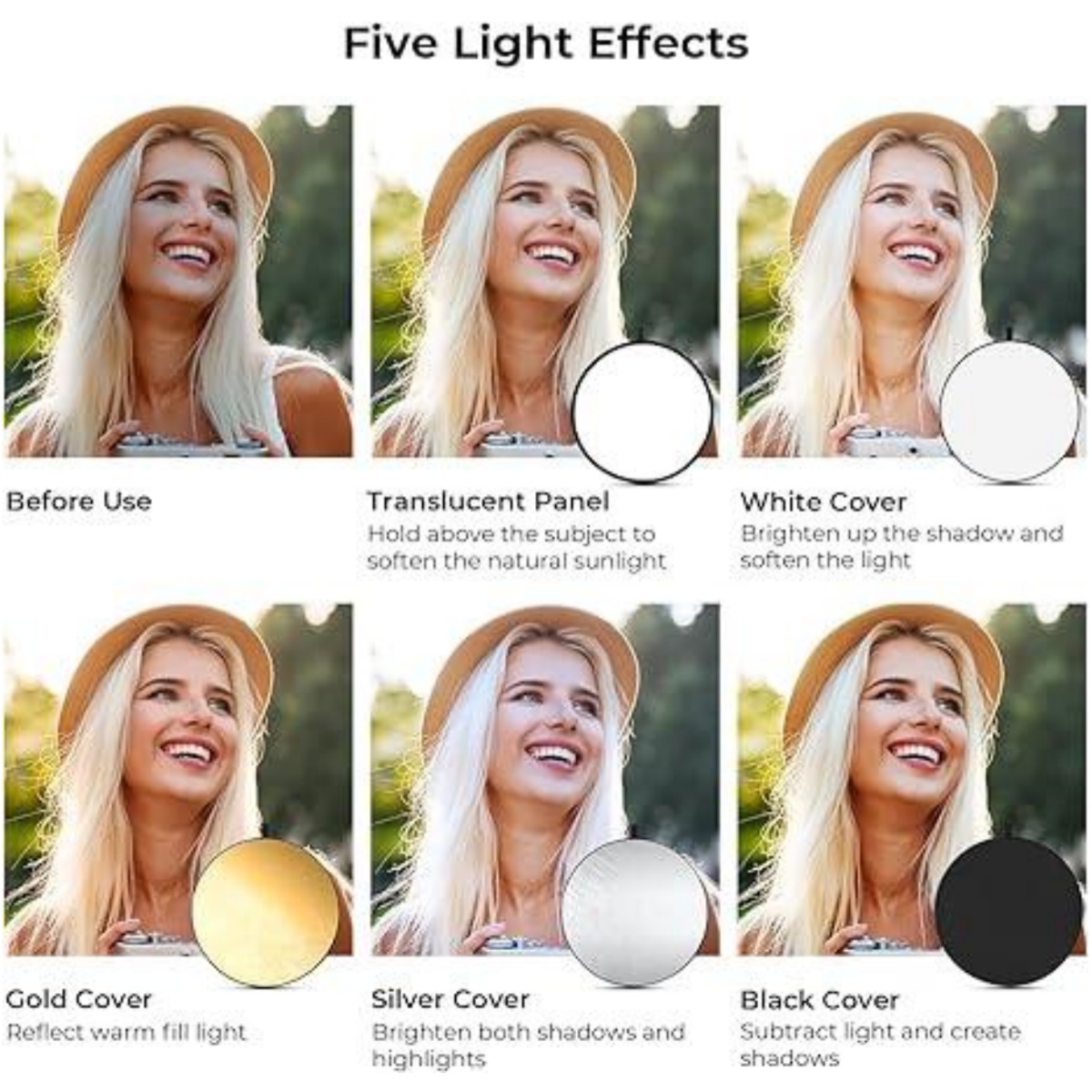 HUANYINGBJB Portable 5 in 1 Ph - đánh giá và giá Outdoor Lighting In Photography