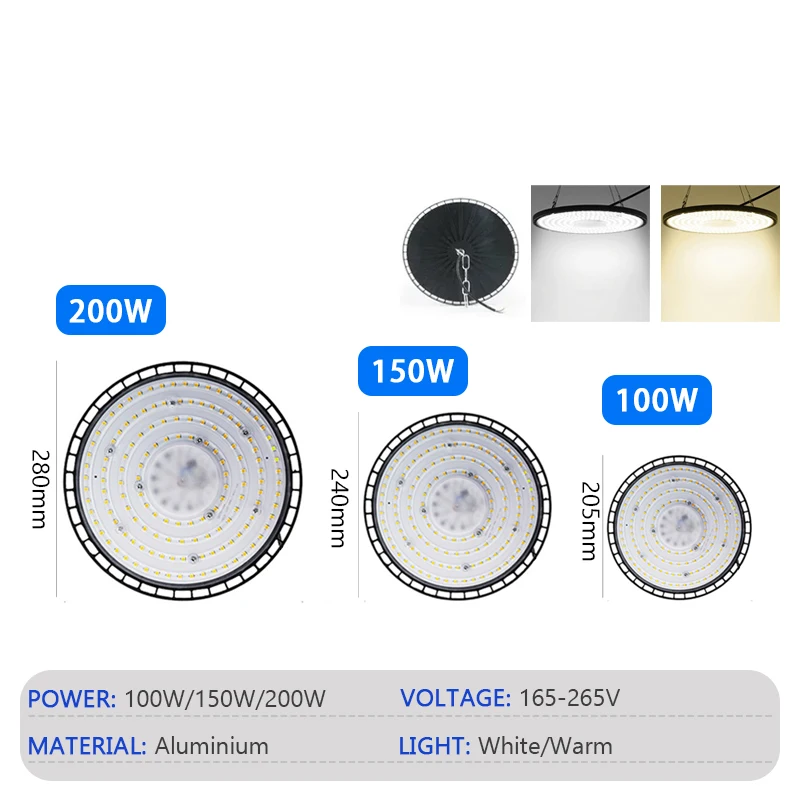 UFO LED 220V High Bay Light 10 - đánh giá và giá Outdoor Lighting Warehouse