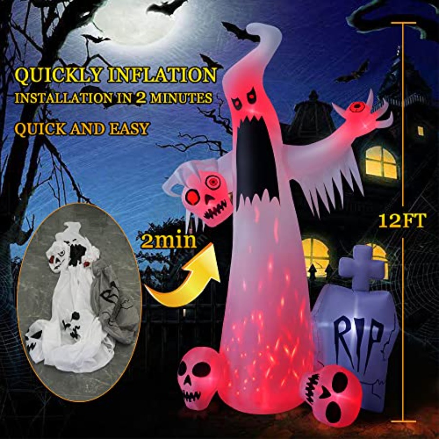 Halloween Outdoor Decorations: - đánh giá và giá Outdoor Lighting Halloween