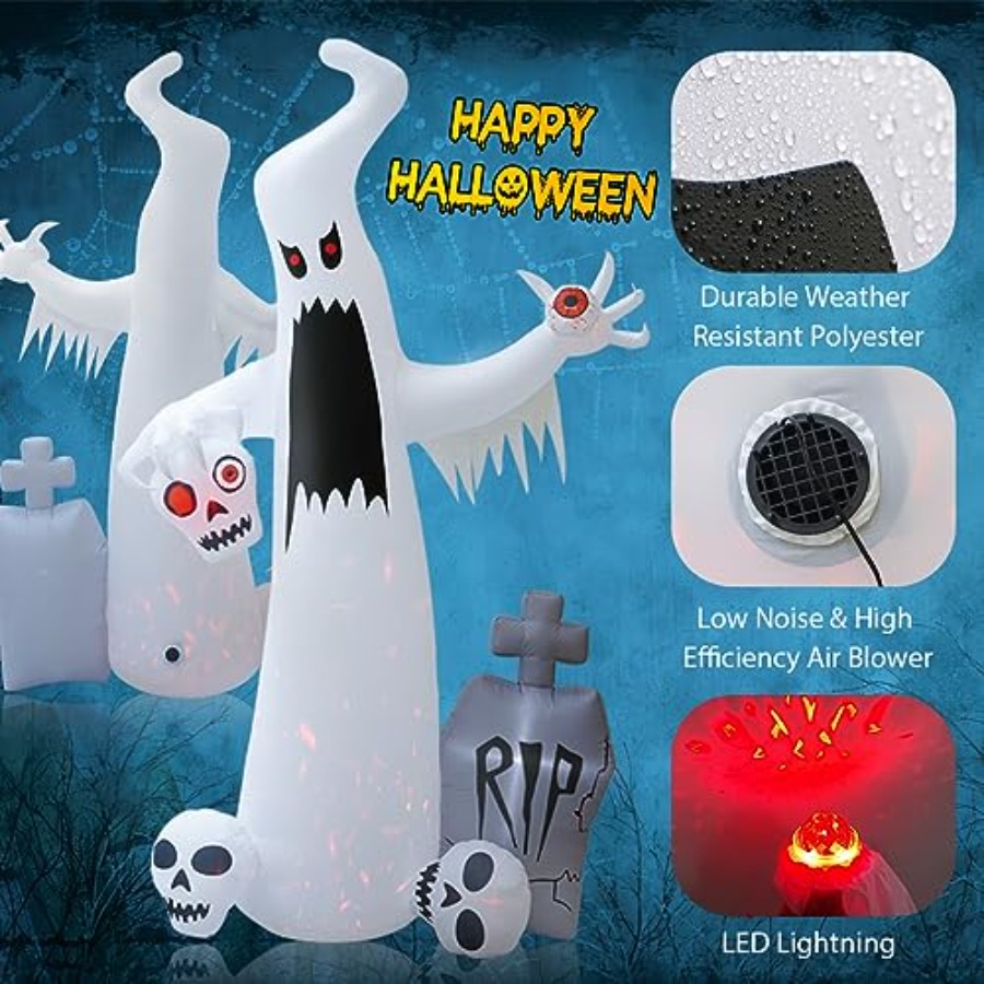 Halloween Outdoor Decorations: - đánh giá và giá Outdoor Lighting Halloween