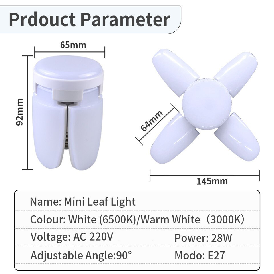28W Fan Shape LED Bulb E27 LED - đánh giá và giá Outdoor Lighting Warehouse