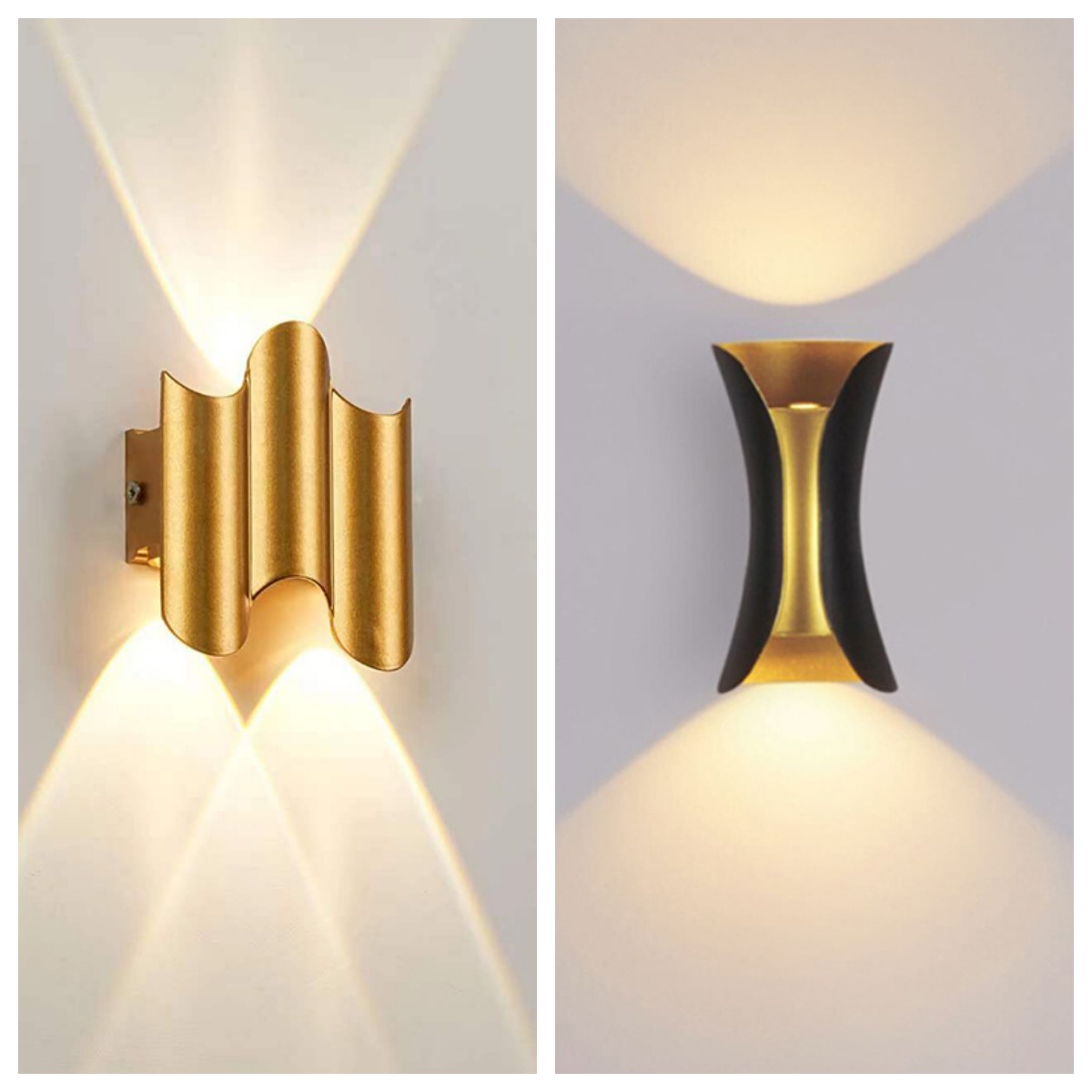 Aluminum Golden Body LED Wall  - đánh giá và giá Xl Outdoor Lighting