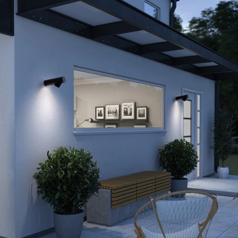SANDYHA Modern LED Wall Lamp U - đánh giá và giá Outdoor Lighting Accent