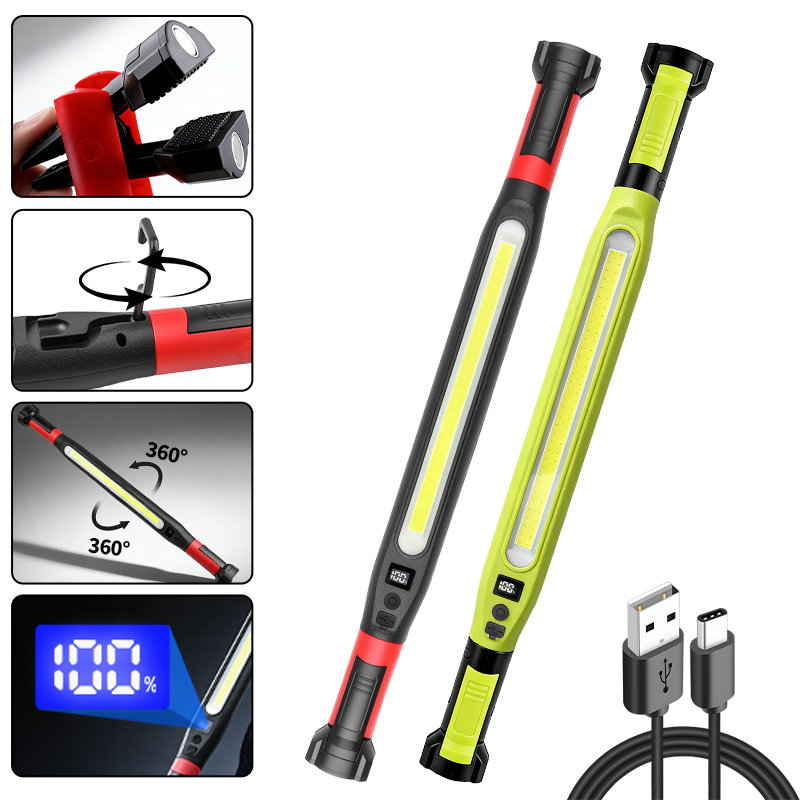 COB Work Light Type‑C Recharge - đánh giá và giá Outdoor Lighting Repair