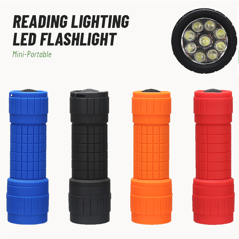 Mini Portable Flashlight Nine  - đánh giá và giá Outdoor Lighting Portable