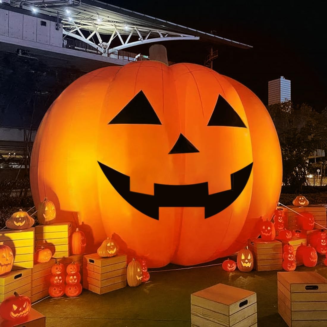 Giant 10Ft Halloween Inflatabl - đánh giá và giá Outdoor Lighting Halloween