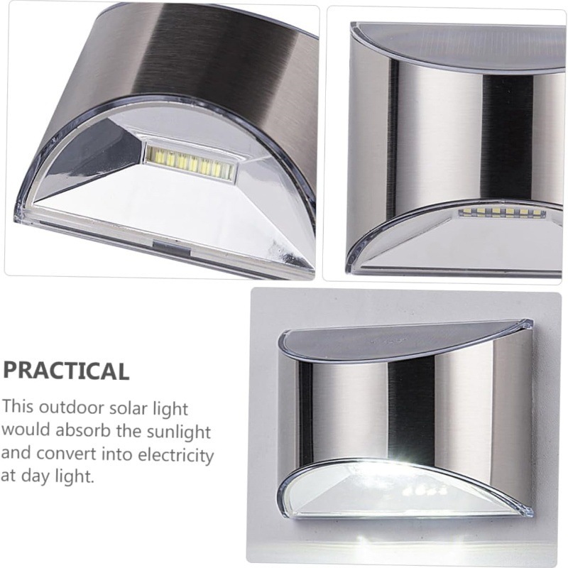 2Pcs Solar Garden Light Stainl - đánh giá và giá Xl Outdoor Lighting