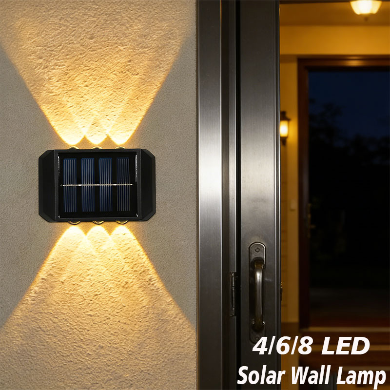 4/6/8 LED Solar Outdoor Light  - đánh giá và giá Xl Outdoor Lighting