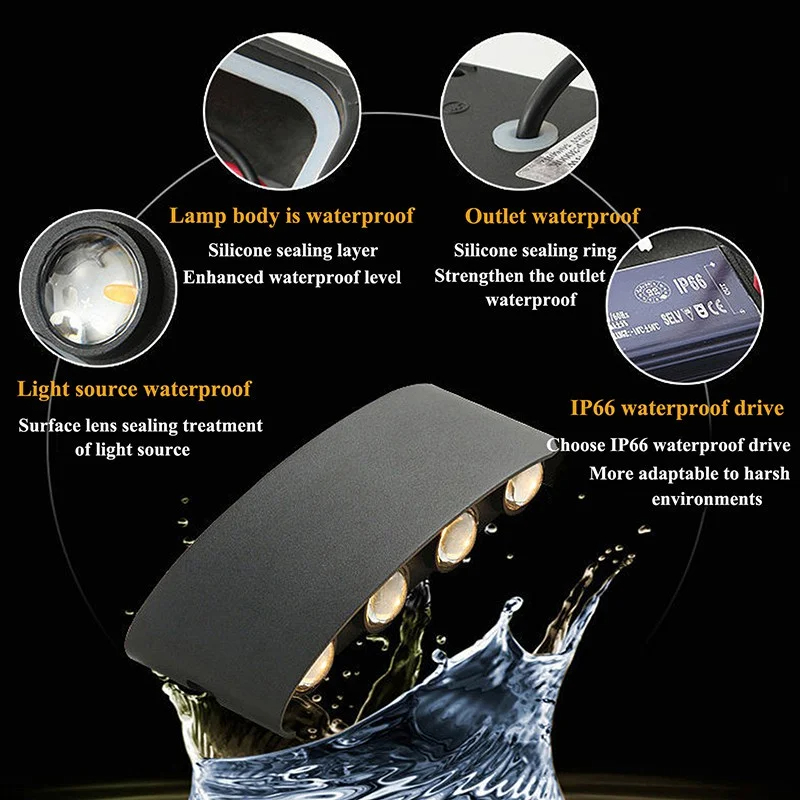 Led Wall Lamp Outdoor Lights W - đánh giá và giá Xl Outdoor Lighting
