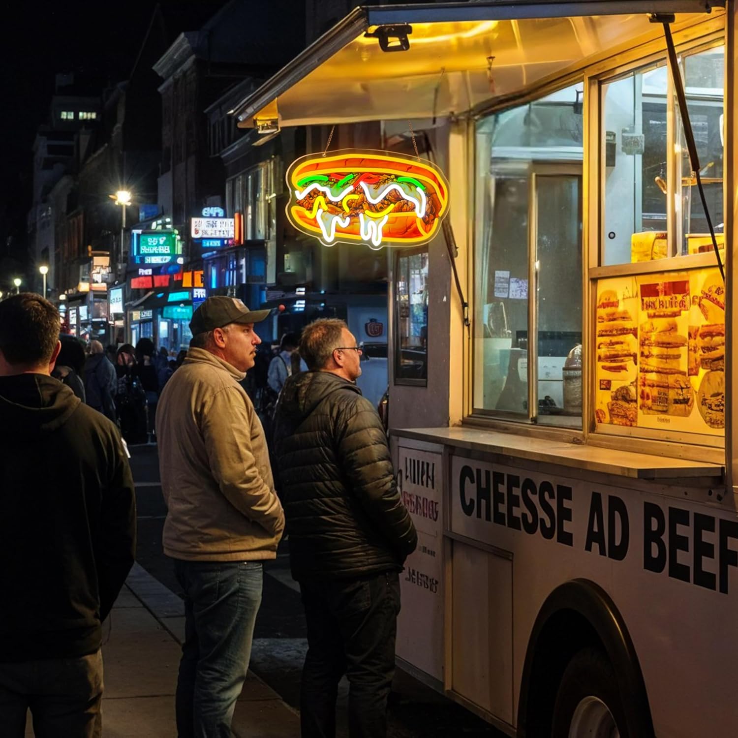 Philly Cheesesteak Neon Sign U - đánh giá và giá Outdoor Lighting Vendors