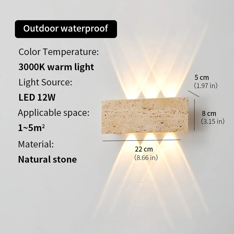 Wabi-sabi LED Wall Lamp Garden - đánh giá và giá Xl Outdoor Lighting