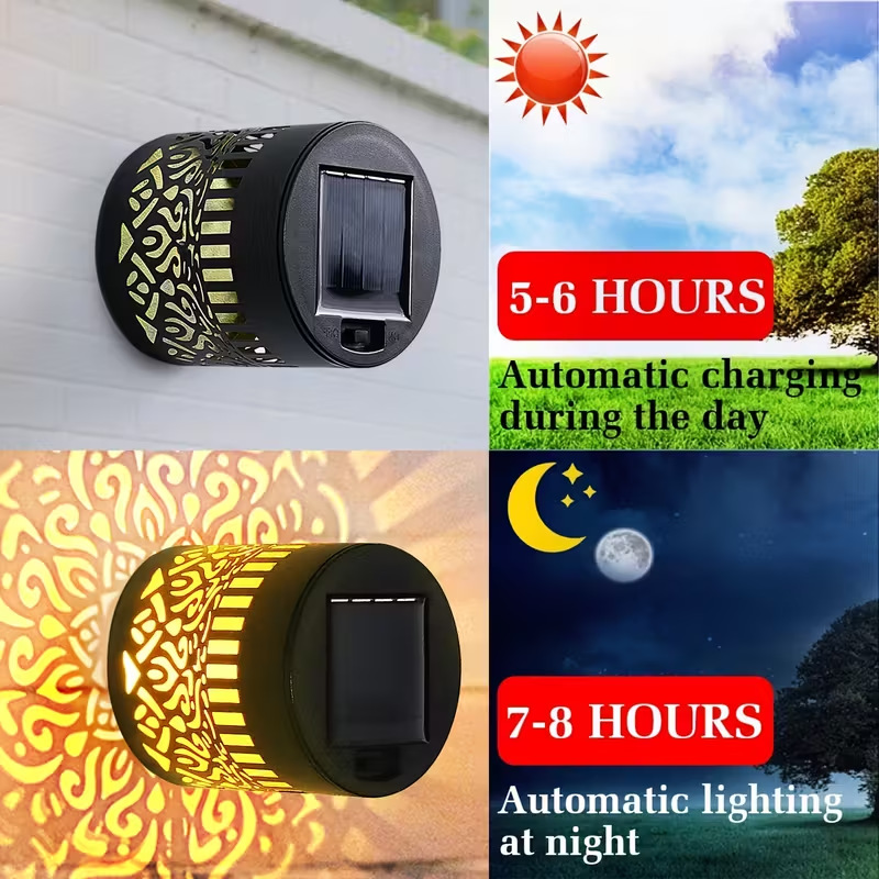 Solar LED Wall Light Mandala P - đánh giá và giá Xl Outdoor Lighting