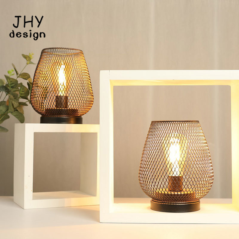 2 Chiếc Kim Loại Lồng Đèn Bàn  - đánh giá và giá Outdoor Lighting Accent
