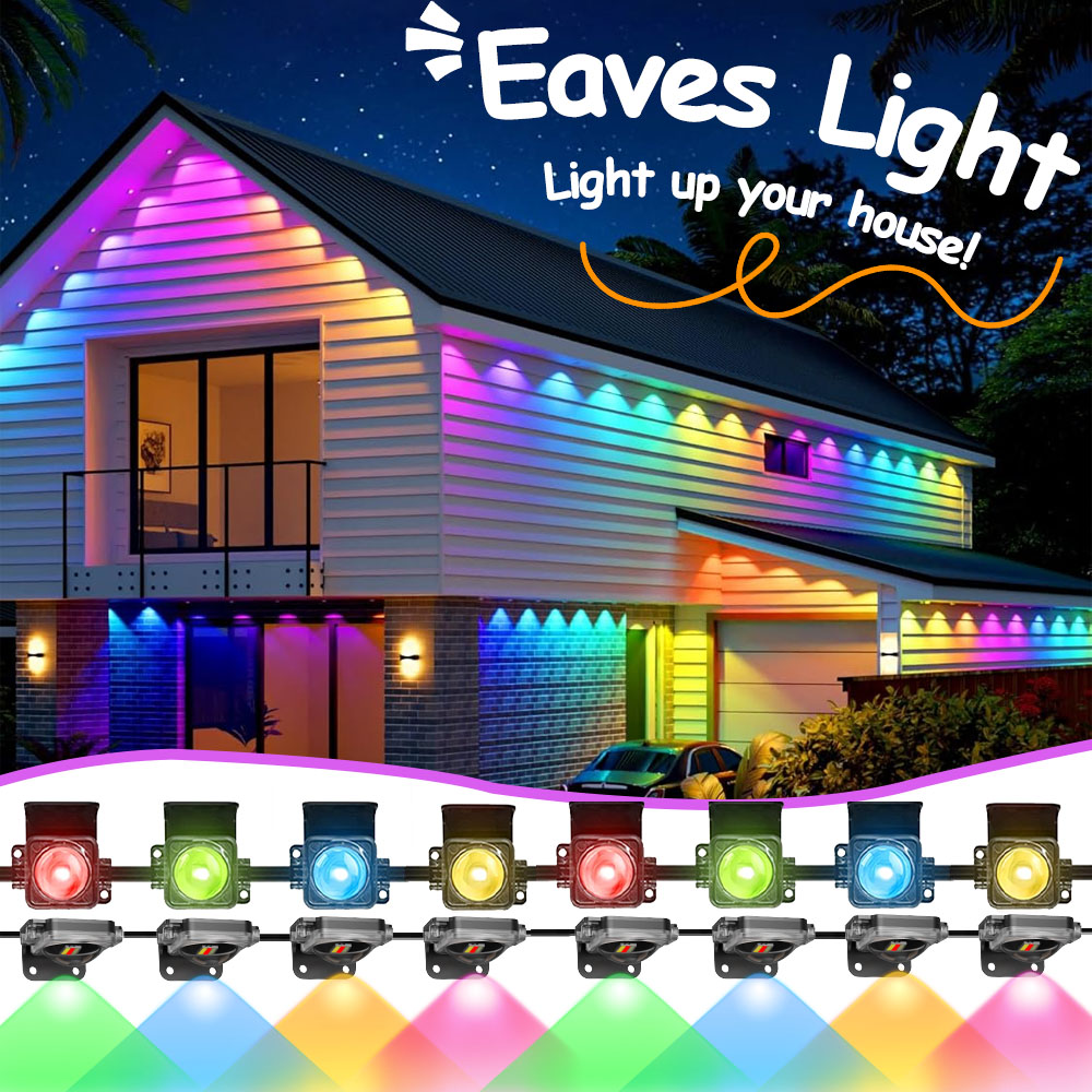 Permanent Outdoor Eaves Lights - đánh giá và giá Outdoor Lighting Halloween