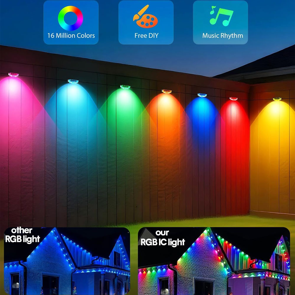 Permanent Outdoor Eaves Lights - đánh giá và giá Outdoor Lighting Halloween