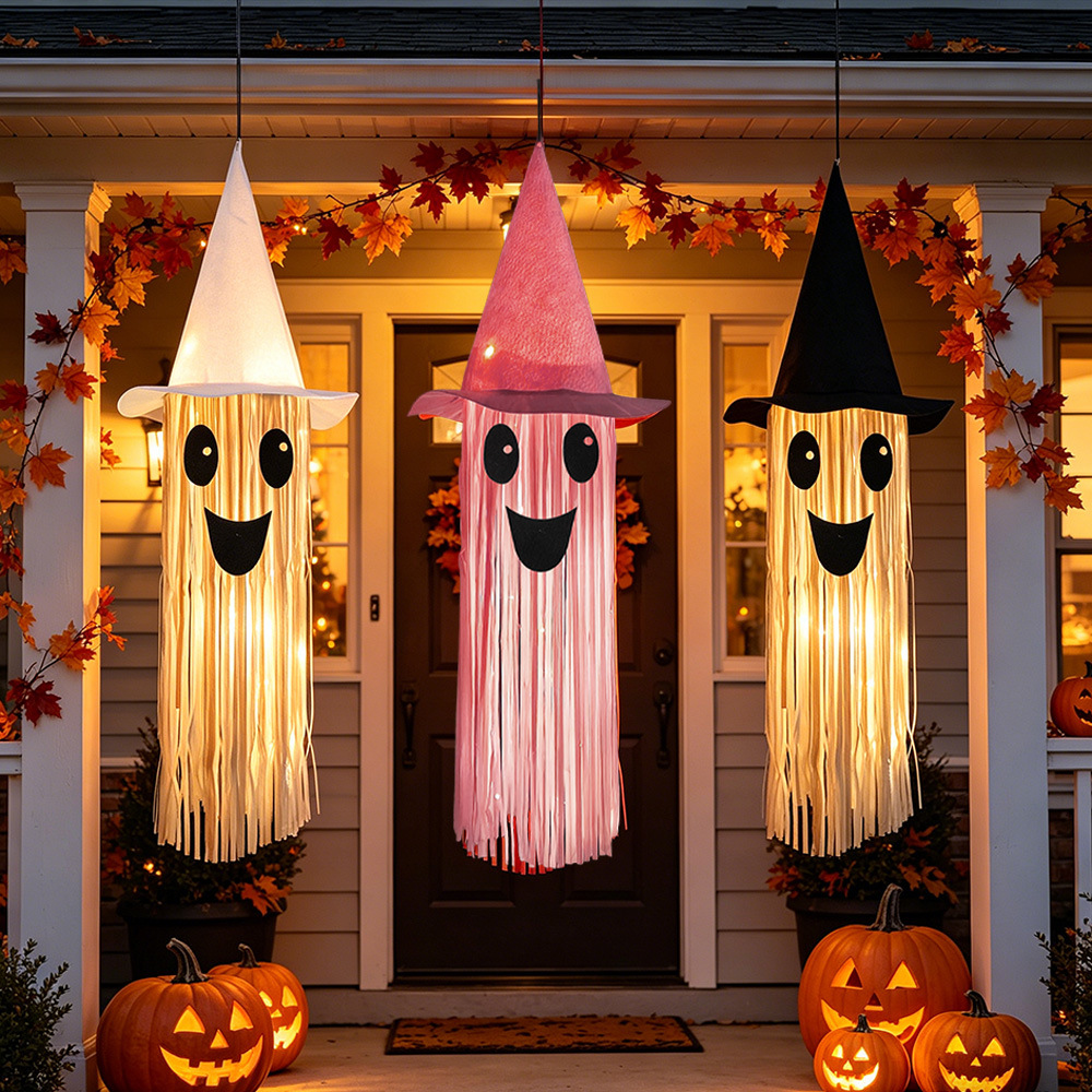 Halloween Glowing Witch Hat Gh - đánh giá và giá Outdoor Lighting Halloween