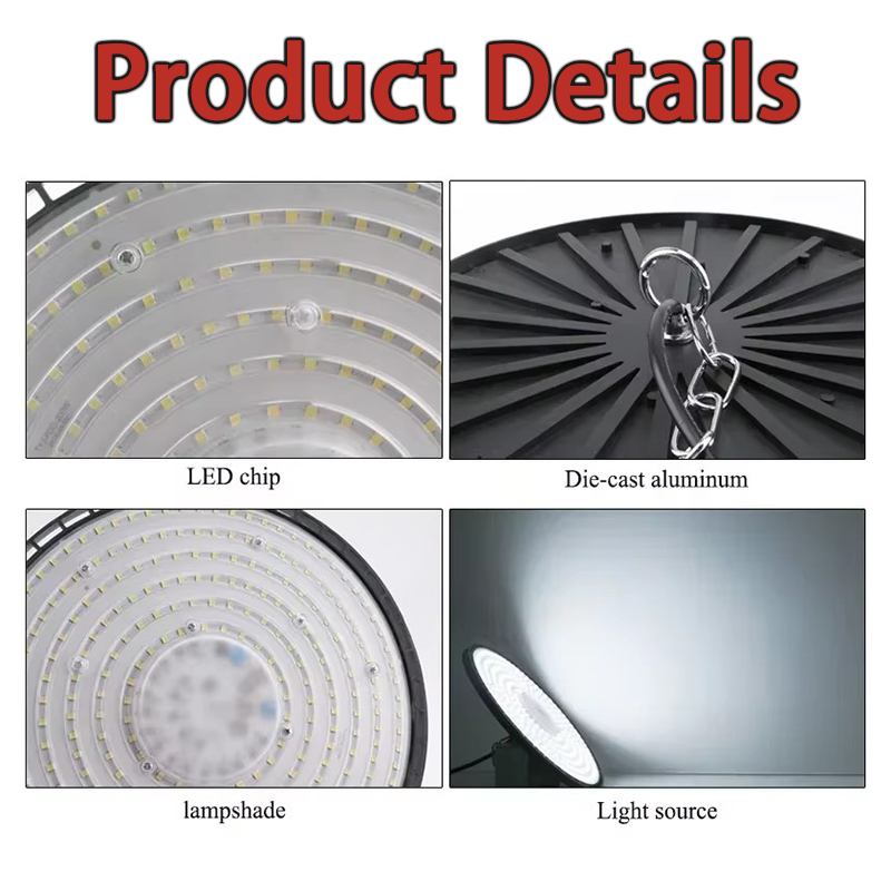 100-200W LED Industrial UFO Hi - đánh giá và giá Outdoor Lighting Warehouse